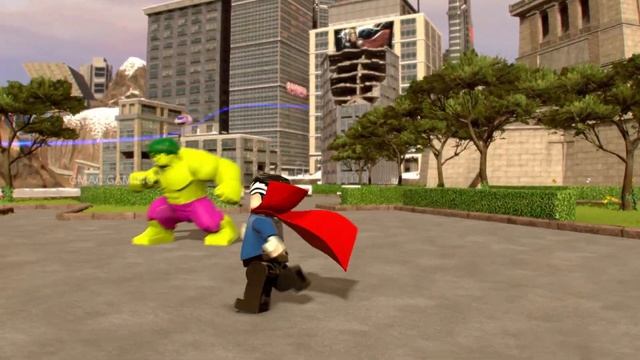 LEGO Marvel Super Heroes 2 - some Team-Up Moves смотреть онлайн