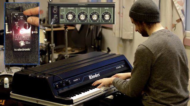 Rhodes + Dark Matter Distortion demo смотреть онлайн