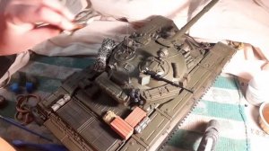 RC Tank T-72 tuning.