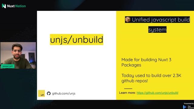 UnJS: Nuxt 3 behind the scenes by Pooya Parsa: Nuxt Nation 2022 смотреть онлайн