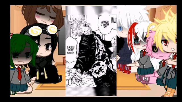 ✔️Mha react to deku as gojo satoru✔️✅Mha react compilation✅ смотреть онлайн