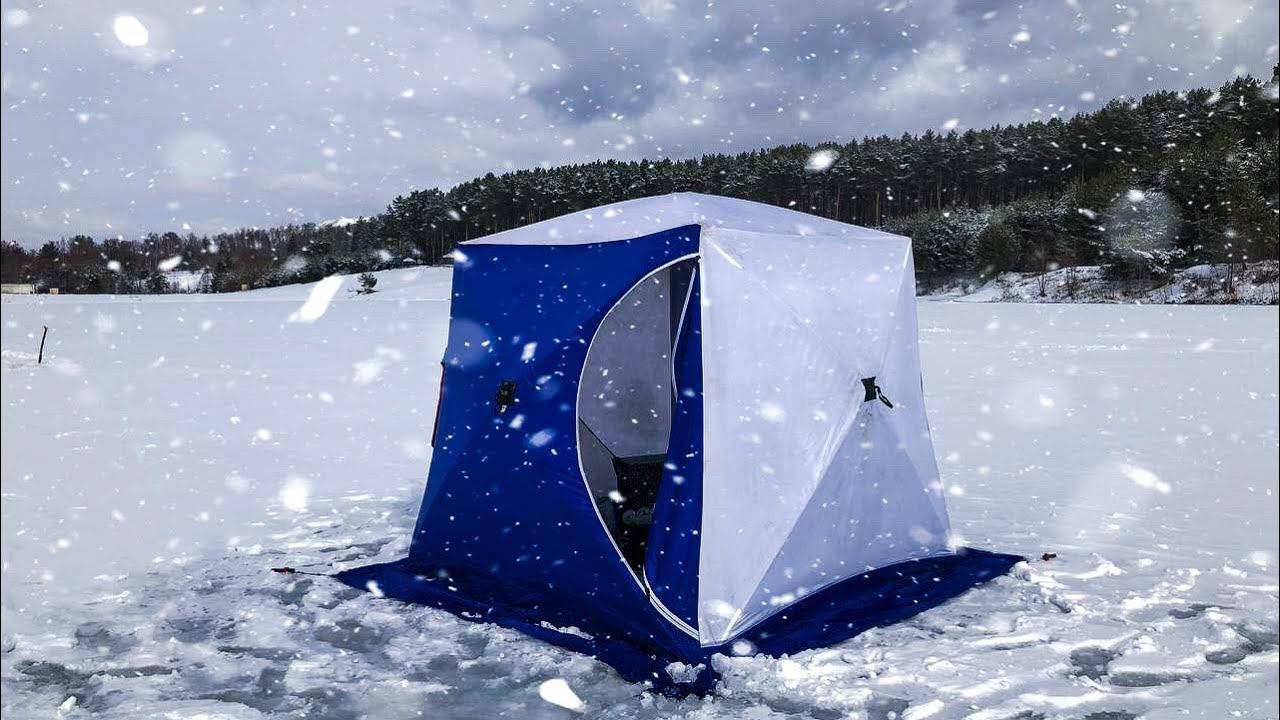 РЫБАЛКА В АПРЕЛЕ на ЛЬДУ / СНЕГОПАД и МЕТЕЛЬ/ Закрыли СЕЗОН смотреть онлайн