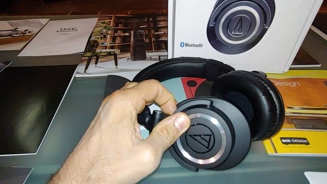 AUDIO-TECHNICA ATH-M50XBT - обзор. смотреть онлайн