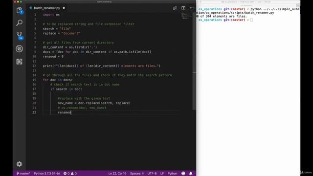 Bot Creation - Basic Python Batch Renamer Project смотреть онлайн