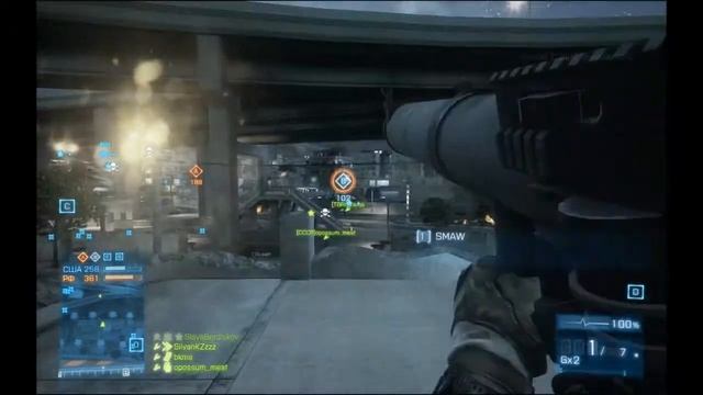 Battlefield 3 фан игра в скваде: КД для крабов! Флаги - наше все! смотреть онлайн