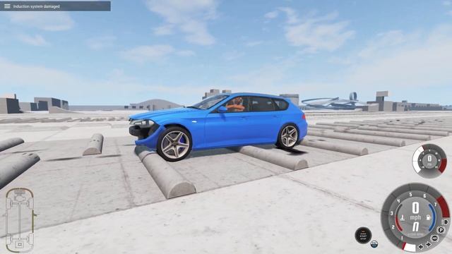 Cars vs Speed Bumps | BeamNG Drive | GTX 1070 Ti | Ryzen 5 3600 | 1080p Gameplay #speedbumps смотреть онлайн