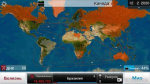 играем в plague inc за сценарий помощник Санты!