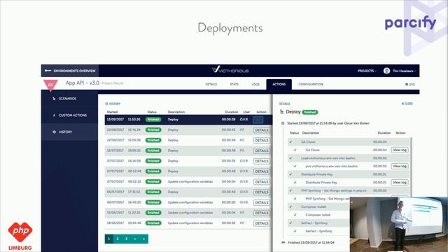 [NL] Parcify: from a PHP monolith to event-driven web-services @ Inventis - PHP Limburg смотреть онлайн