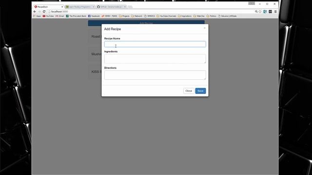 Recipe App Using Node.js & PostgreSQL - Part 1 смотреть онлайн