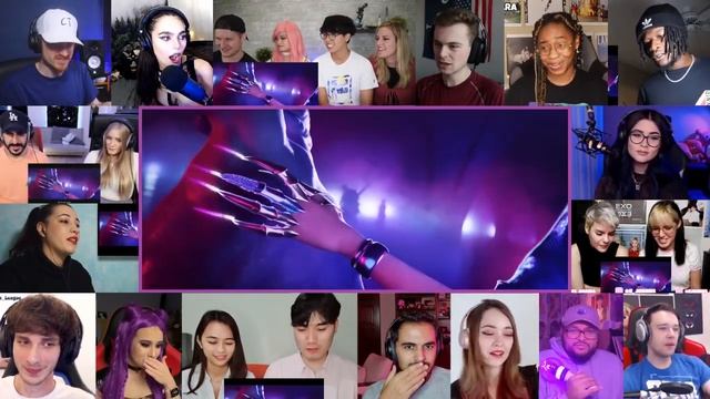 K/DA - MORE | Music Video League of Legends Reactions Mashup смотреть онлайн