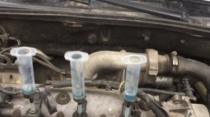 Проверка обратки форсунок F9Q