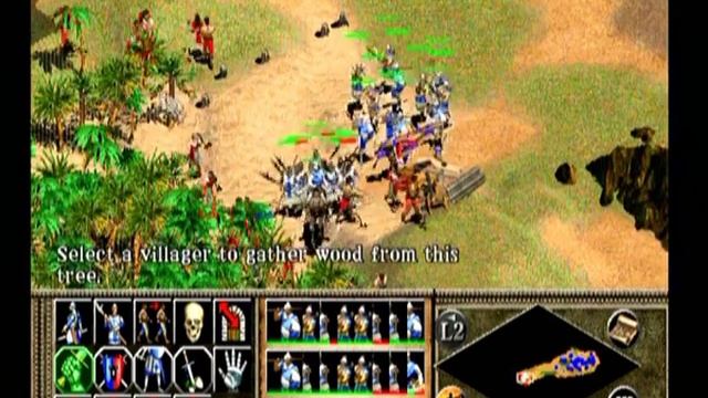 Age of Empires II: The Age of Kings ... (PS2) Gameplay смотреть онлайн