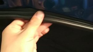 Уплотнитель подкапотнрго пространства в Chevrolet Lacettiот ВАЗ 2108.