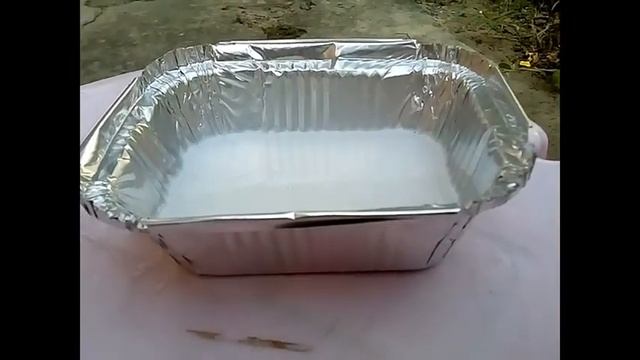 Caustic soda(sodium hydroxide) react with aluminium container. смотреть онлайн