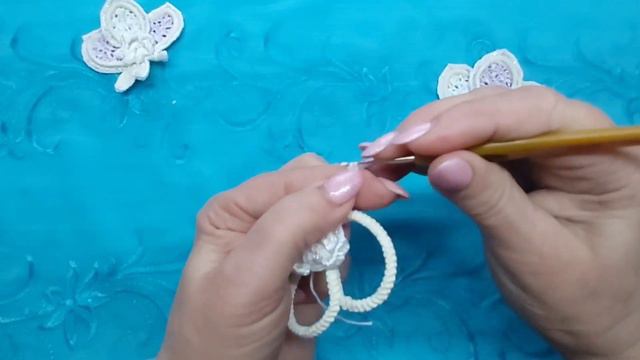 Трилистник. (орхидея, бутон цветка). Элемент Ирландского кружева. Видео м.к. для начинающих. смотреть онлайн