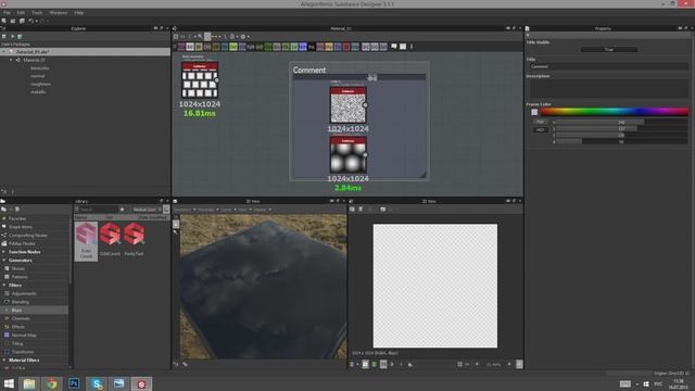 #01 Substance Designer 5 Основы смотреть онлайн