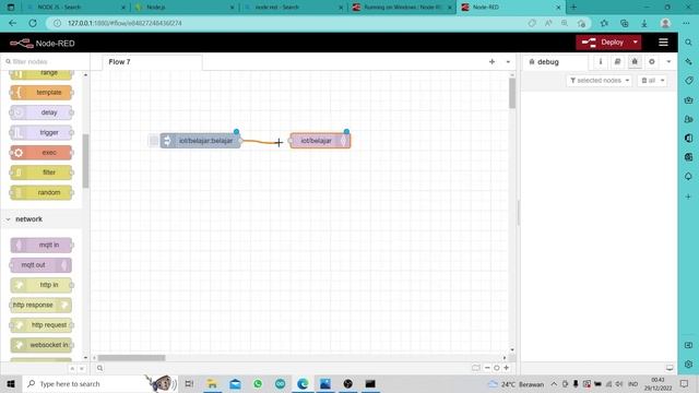 Membuat Dashboard IoT dengan Node-RED MQTT Broker Online // Node Red Broker Online смотреть онлайн
