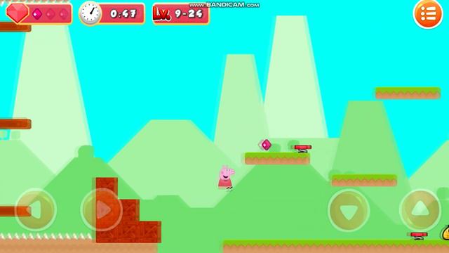 Peppa Pig adventure game level - 9 - Игра Свинка Пеппа бродилка 9 - уровень смотреть онлайн