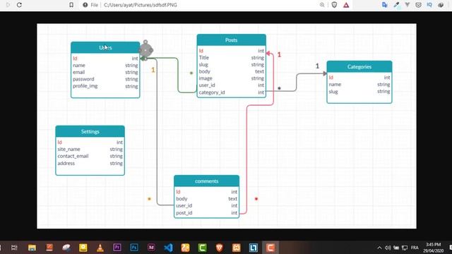 الدرس السادس - رسم تخطيطي لل models و العلاقات (laravel + vue js ) смотреть онлайн