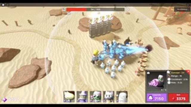 SOLO DESOLATE DESERT (Hard Mode Challenge) this IDOL ENCORE Update in Roblox Tower Heroes смотреть онлайн