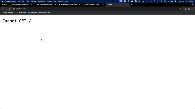 Hack School 4: APIs and Express | Fall 2023 смотреть онлайн