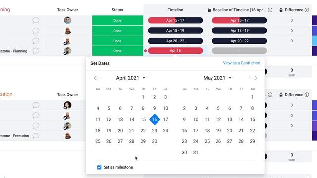 The Gantt chart | monday.com tutorials смотреть онлайн