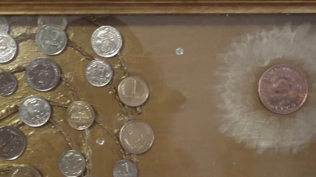 Обзор,панно из монет СССР! смотреть онлайн