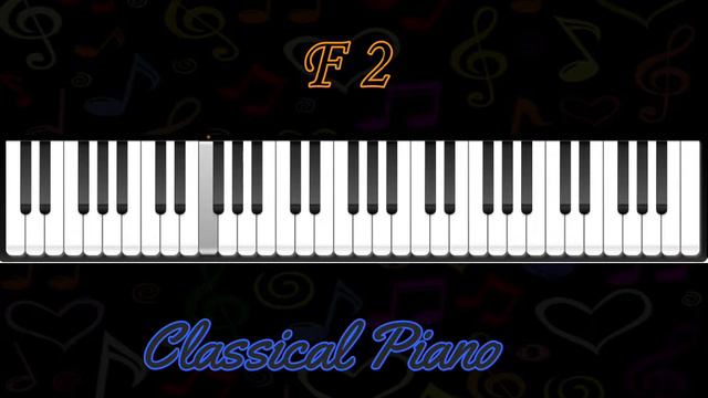 F2 classical piano note смотреть онлайн