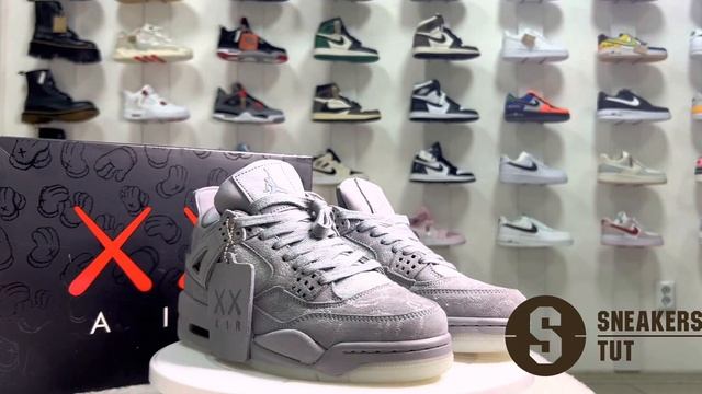 Кроссовки Air Jordan 4 Retro Kaws смотреть онлайн