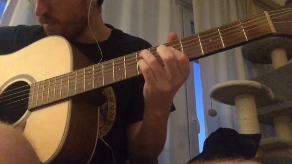Radiohead - Weird fishes/Arpeggi (acoustic guitar cover)