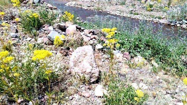 Красивые горы Казахстана . Долина Каракыстак, село Кулан (c. Луговое), Жамбылская область смотреть онлайн