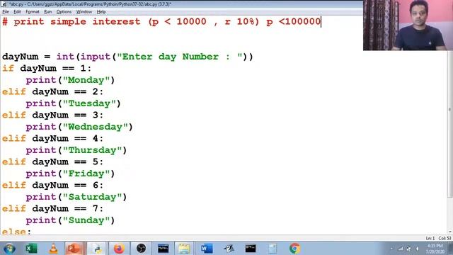 Python | Conditional Statements | If, If else, If Elif Else | 12th CBSE Science смотреть онлайн