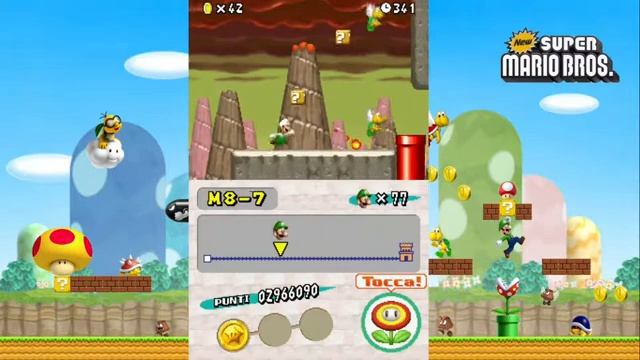 New super mario bros ITA parte 16 - resa dei conti con bowser jr смотреть онлайн