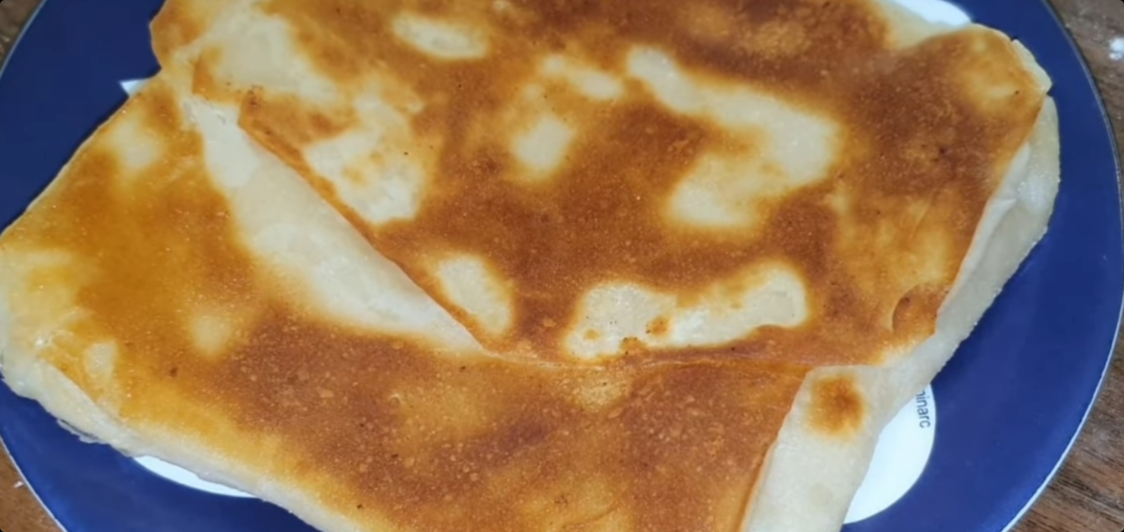 Лепешки на сковороде. МУКА+КИПЯТОК!