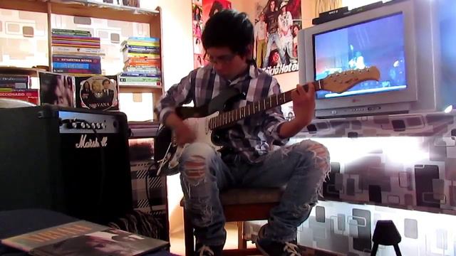 Smells Like Teen Spirit-Electric Guitar Cover por Jean Pierre + TABS смотреть онлайн