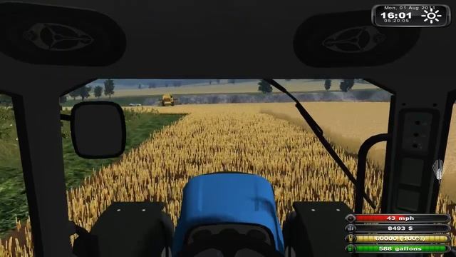 Farming Simulator 2011 Pro Farm Gameplay HD 2/2 by NetKing смотреть онлайн