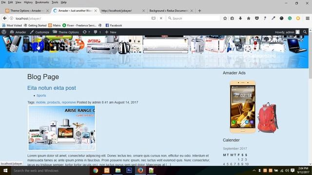 WordPress Theme Development Redux Framework in bangla tutorial смотреть онлайн