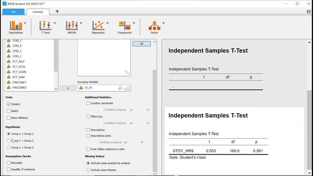 JASP tutorial смотреть онлайн