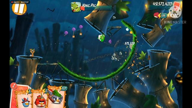ANGRY BIRDS 2 DAILY CHALLENGE Oct 8 2020 KING PIG PANIC Perfectly Executed!! смотреть онлайн