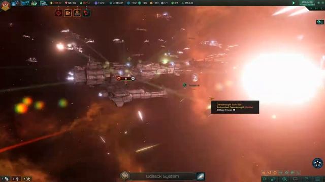 STELLARIS - Disabling the Automated Dreadnought смотреть онлайн