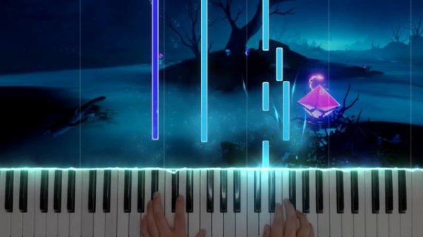 Fading Memories - Tsurumi Island (Genshin Impact) Piano cover Tutorial