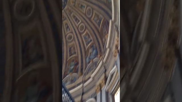 Собор Св. Петра, вид из-под купола смотреть онлайн