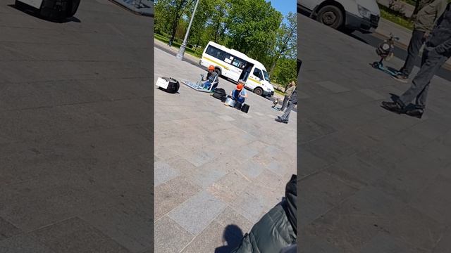Уличные музыканты в Москве