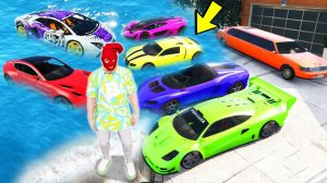 УГНАЛ КУЧУ ЧИТ ТАЧЕК ВО ВРЕМЯ ЦУНАМИ В ГТА 5! БИТВА ВОРОВ ГТА 5! ГТА 5 МОДЫ!