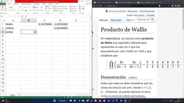 ANÁLISIS MATEMÁTICO AVANZADO CON EXCEL. OBTÉN LOS VALORES DE PI Y E DE UN MODO MUY ESPECIAL смотреть онлайн