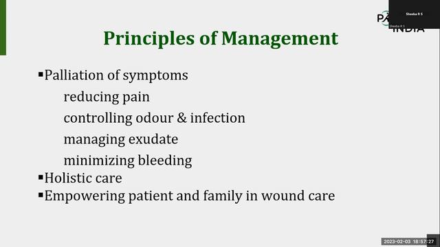 TIPS-ECHO Season 126: FCPM 27 Session 12 | Wound Management | Sr Sheeba R S смотреть онлайн