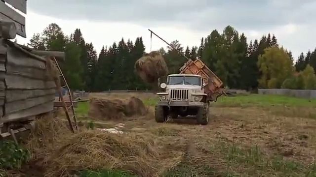 Урал 5557 самосвал в качестве крана смотреть онлайн