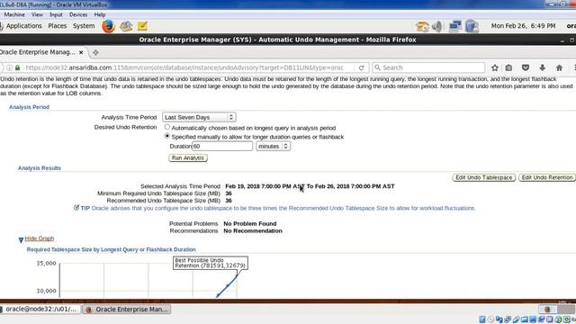 Simplified DBA-020- Exploring 11g Undo Advisor in Eneterprise Manager смотреть онлайн