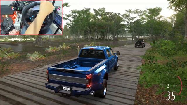 Ford F-450 Super Duty & Hennessey Velociraptor 6x6 | OFFROAD CONVOY | Forza Horizon 5 - Logitech g2 смотреть онлайн