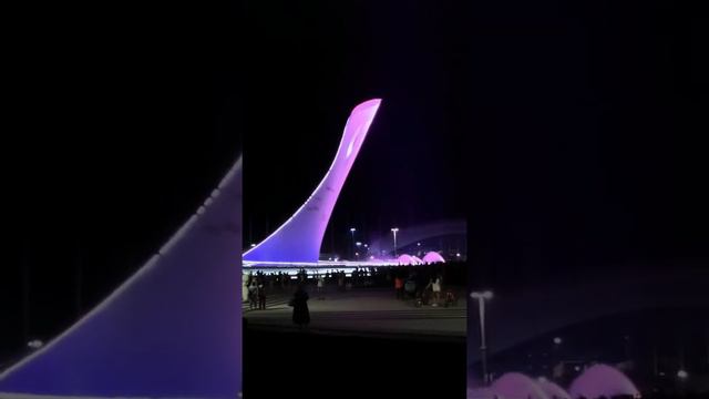 Поющие фонтаны! Олимпийский парк! Сентябрь 2017 смотреть онлайн